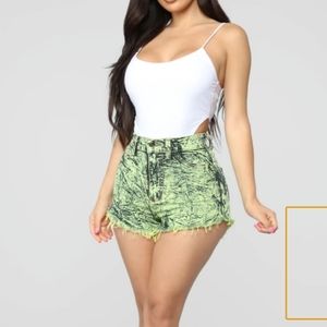 FN high rise shorts